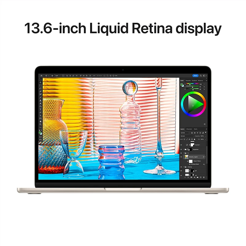 لپ تاپ 13.6 اینچ اپل مدل MacBook Air-MLY13 M2 2022 LLA
